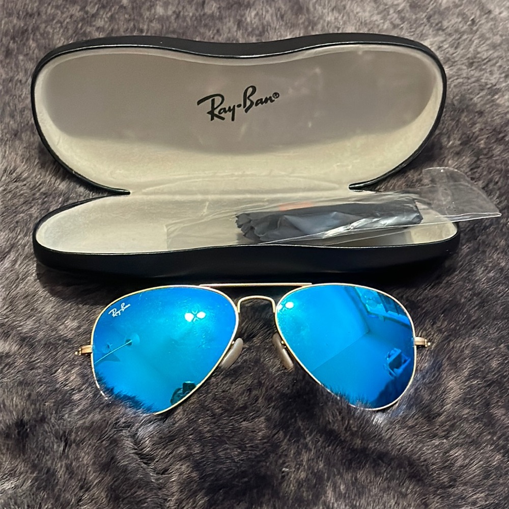 Ray-Ban Polarized Aviator Flash Lenses